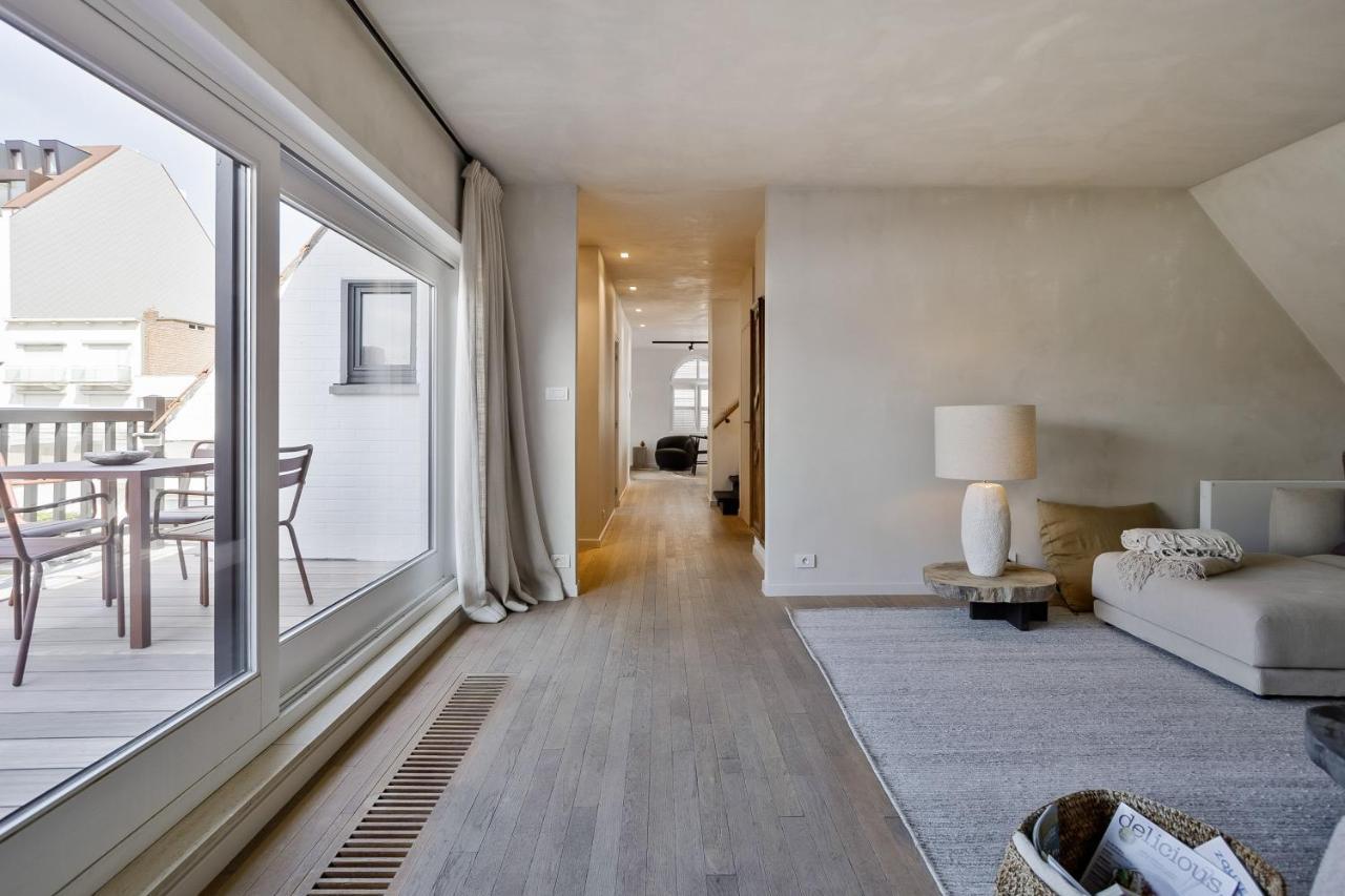 Apartament Luxe Duplex Met Prive Parking Knokke-Heist Zewnętrze zdjęcie